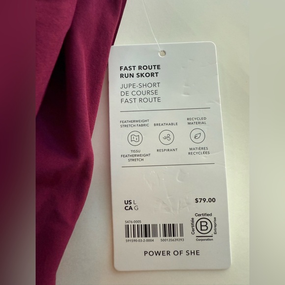 Athleta Fast Route Run Skort - Picture 12 of 12